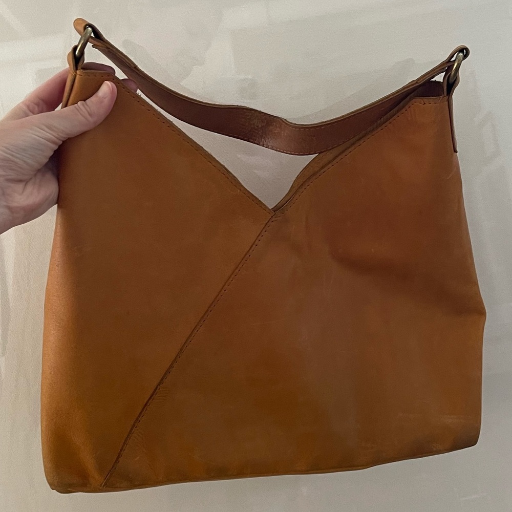 ABLE | Solome Shoulder Bag, Cognac